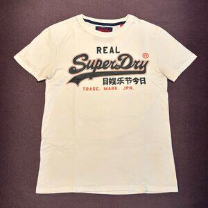 Superdry White Logo Graphic T-Shirt